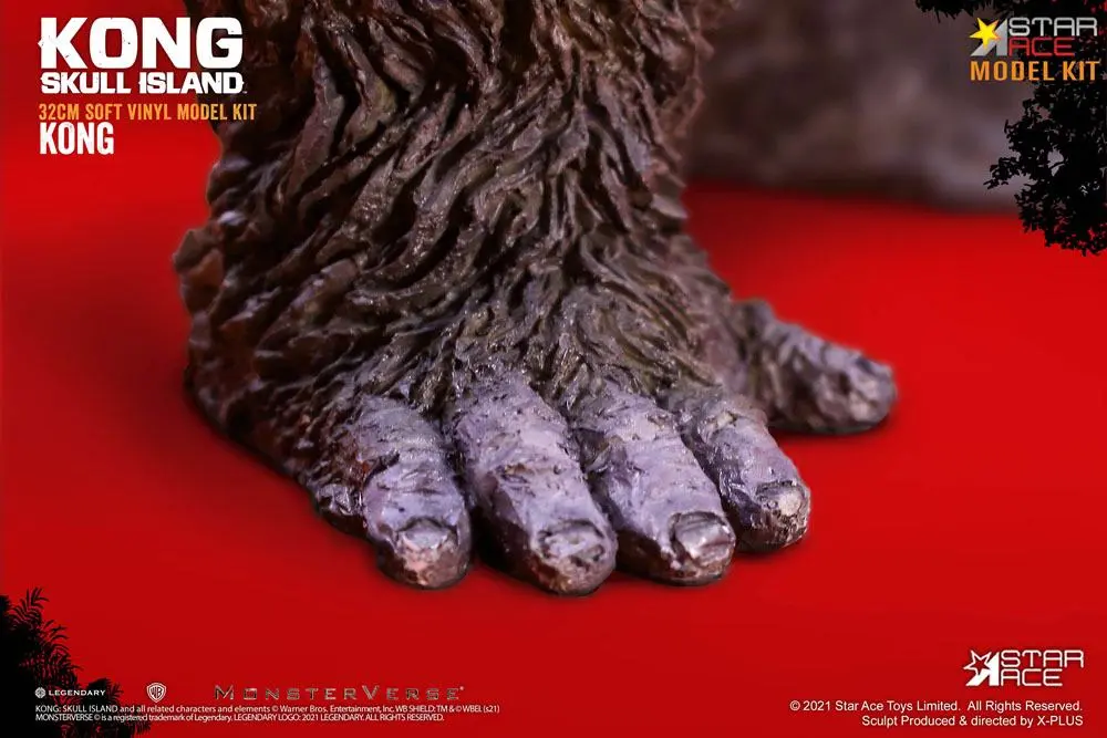 Kong: Skull Island Kong 1.0 Soft Vinyl modell készlet 32 cm termékfotó