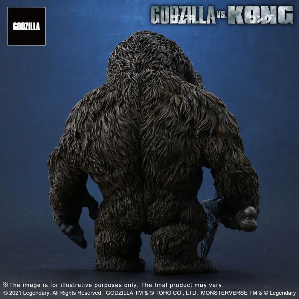 Kong vs Godzilla (2021) Defo-Real Series Kong (2021) PVC szobor figura 15 cm termékfotó