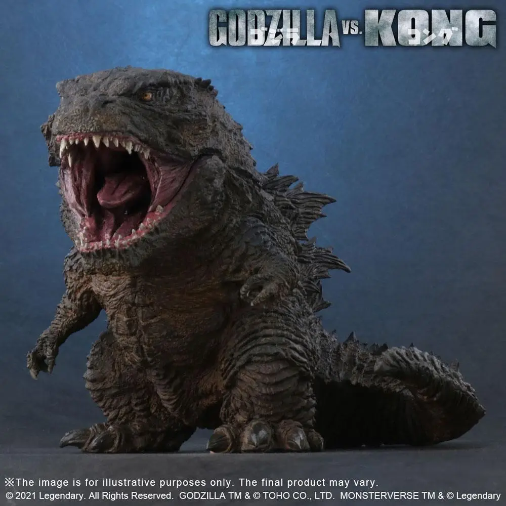 Kong vs Godzilla (2021) Defo-Real Series PVC szobor figura Godzilla (2000) 13 cm termékfotó