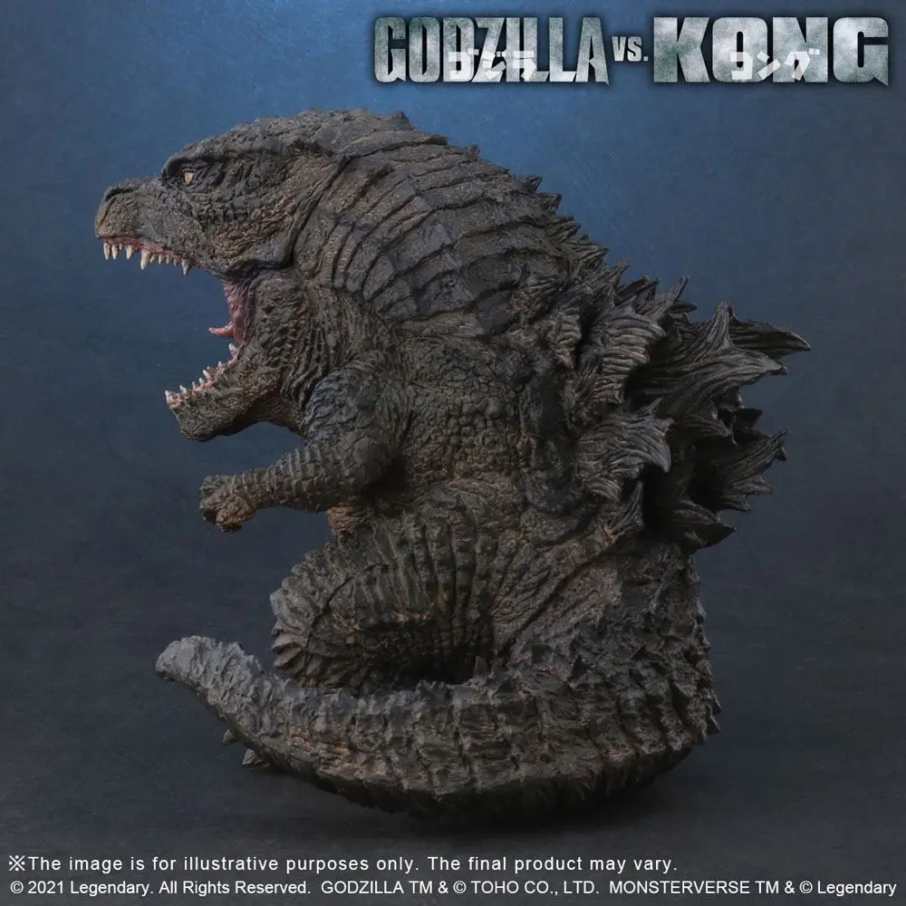 Kong vs Godzilla (2021) Defo-Real Series PVC szobor figura Godzilla (2000) 13 cm termékfotó
