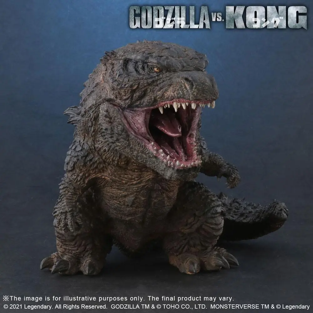 Kong vs Godzilla (2021) Defo-Real Series PVC szobor figura Godzilla (2000) 13 cm termékfotó