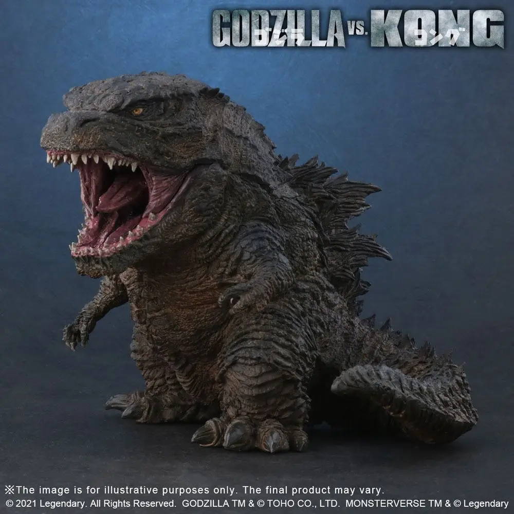 Kong vs Godzilla (2021) Defo-Real Series PVC szobor figura Godzilla (2000) 13 cm termékfotó