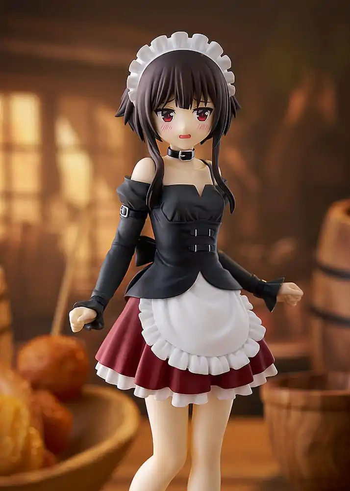 Kono Subarashii Sekai ni Bakuen wo! Pop Up Parade Megumin: Part-Time Job Uniform Ver. L Size PVC szobor figura 20 cm termékfotó