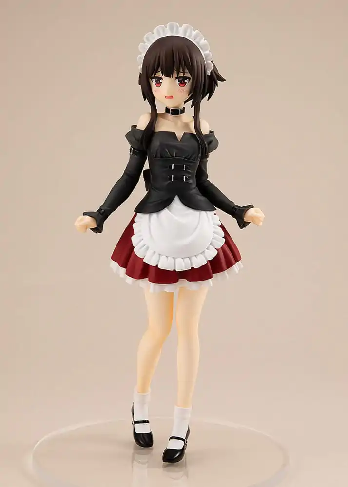 Kono Subarashii Sekai ni Bakuen wo! Pop Up Parade Megumin: Part-Time Job Uniform Ver. L Size PVC szobor figura 20 cm termékfotó