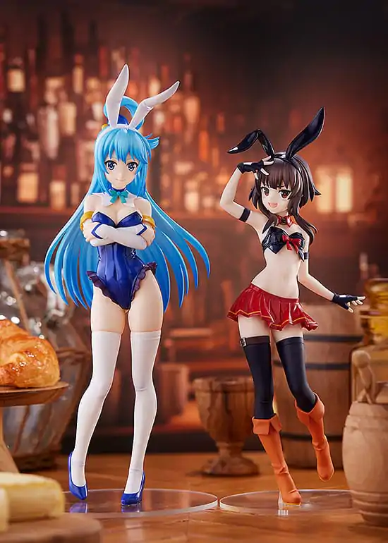Kono Subarashii Sekai ni Shukufuku o! Pop Up Parade Aqua: Bunny Ver. L Size szobor figura24 cm termékfotó