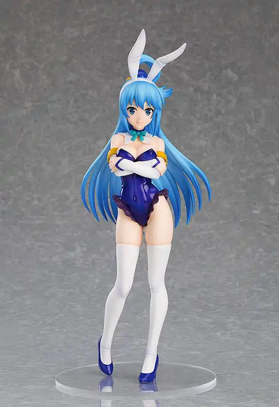 Kono Subarashii Sekai ni Shukufuku o! Pop Up Parade Aqua: Bunny Ver. L Size szobor figura24 cm termékfotó