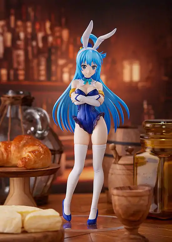 Kono Subarashii Sekai ni Shukufuku o! Pop Up Parade Aqua: Bunny Ver. L Size szobor figura24 cm termékfotó