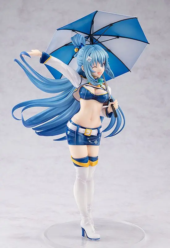 Kono Subarashii Sekai ni Shukufuku wo! 1/7 Aqua: Race Queen Ver. szobor figura 24 cm termékfotó