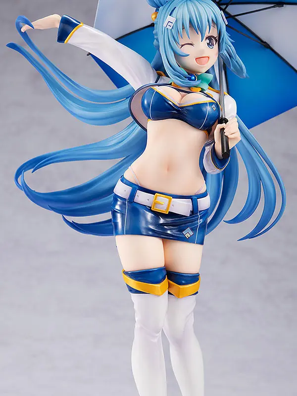 Kono Subarashii Sekai ni Shukufuku wo! 1/7 Aqua: Race Queen Ver. szobor figura 24 cm termékfotó
