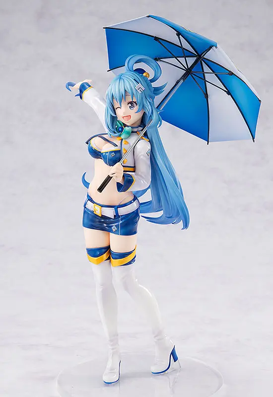 Kono Subarashii Sekai ni Shukufuku wo! 1/7 Aqua: Race Queen Ver. szobor figura 24 cm termékfotó