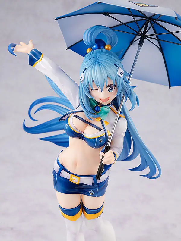 Kono Subarashii Sekai ni Shukufuku wo! 1/7 Aqua: Race Queen Ver. szobor figura 24 cm termékfotó