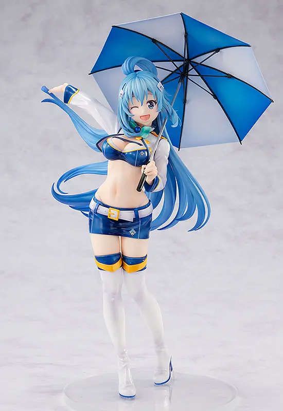 Kono Subarashii Sekai ni Shukufuku wo! 1/7 Aqua: Race Queen Ver. szobor figura 24 cm termékfotó