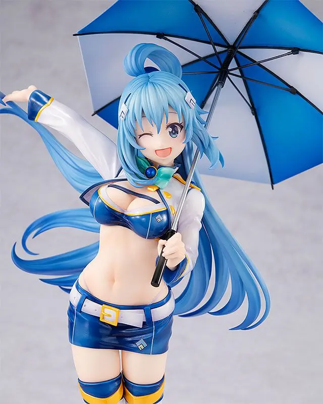 Kono Subarashii Sekai ni Shukufuku wo! 1/7 Aqua: Race Queen Ver. szobor figura 24 cm termékfotó