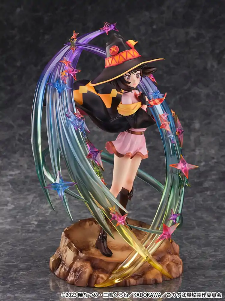 Kono Subarashii Sekai ni Shukufuku wo! 1/7 Megumin Bakuretsu Mahou e no Akogare Ver. szobor figura 29 cm termékfotó