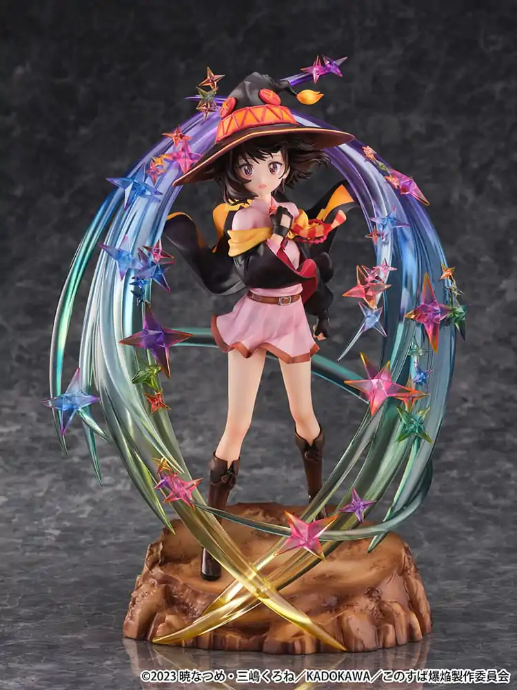 Kono Subarashii Sekai ni Shukufuku wo! 1/7 Megumin Bakuretsu Mahou e no Akogare Ver. szobor figura 29 cm termékfotó