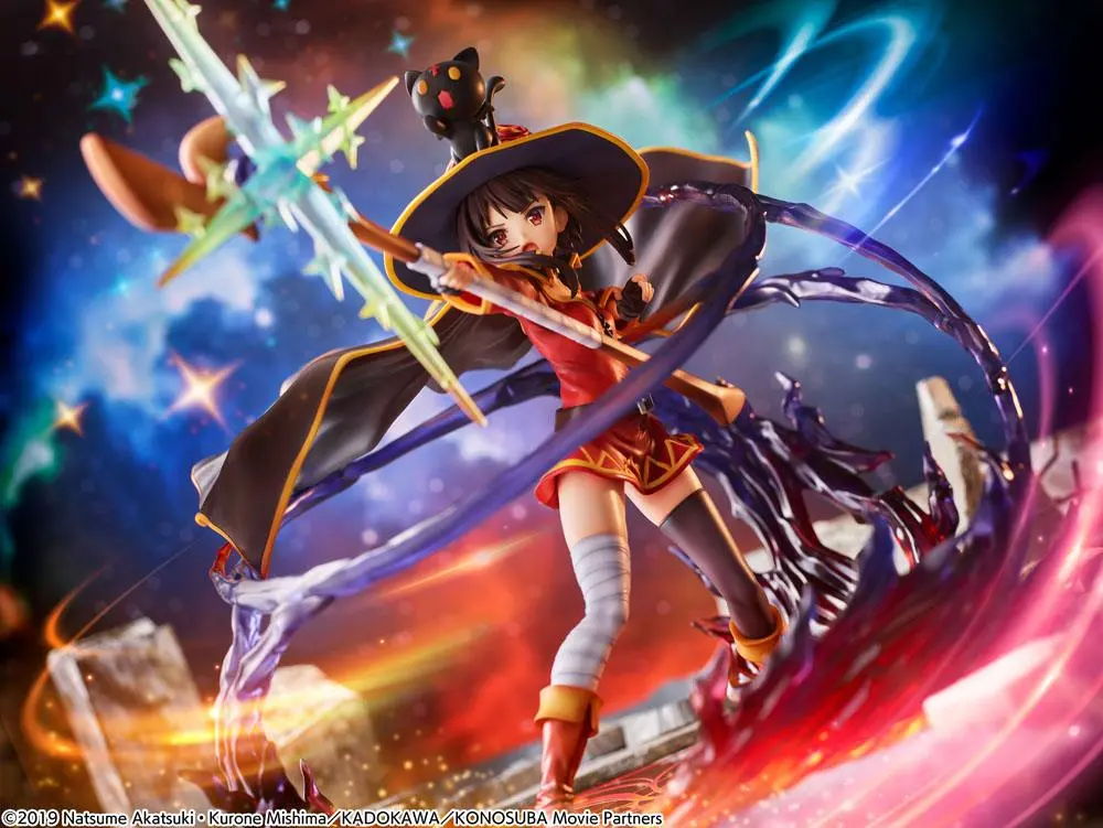 Kono Subarashii Sekai ni Shukufuku wo! 1/7 Megumin Explosion Ver. szobor figura 25 cm termékfotó