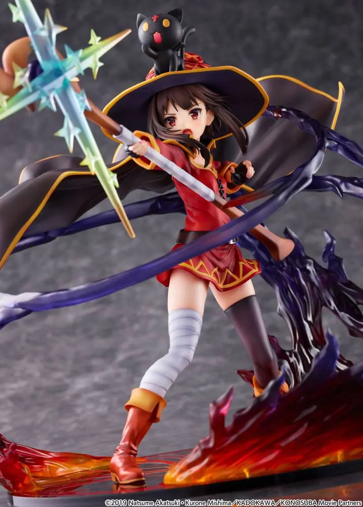 Kono Subarashii Sekai ni Shukufuku wo! 1/7 Megumin Explosion Ver. szobor figura 25 cm termékfotó
