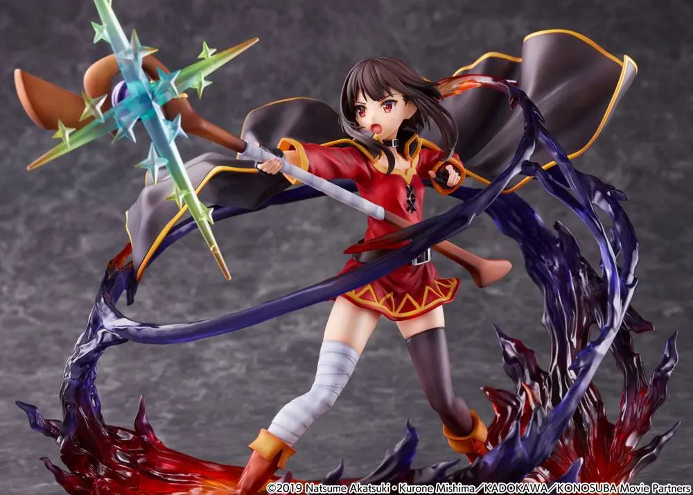 Kono Subarashii Sekai ni Shukufuku wo! 1/7 Megumin Explosion Ver. szobor figura 25 cm termékfotó