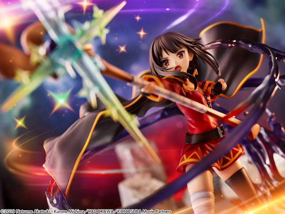 Kono Subarashii Sekai ni Shukufuku wo! 1/7 Megumin Explosion Ver. szobor figura 25 cm termékfotó