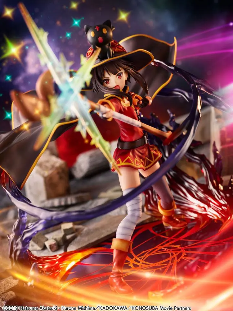 Kono Subarashii Sekai ni Shukufuku wo! 1/7 Megumin Explosion Ver. szobor figura 25 cm termékfotó