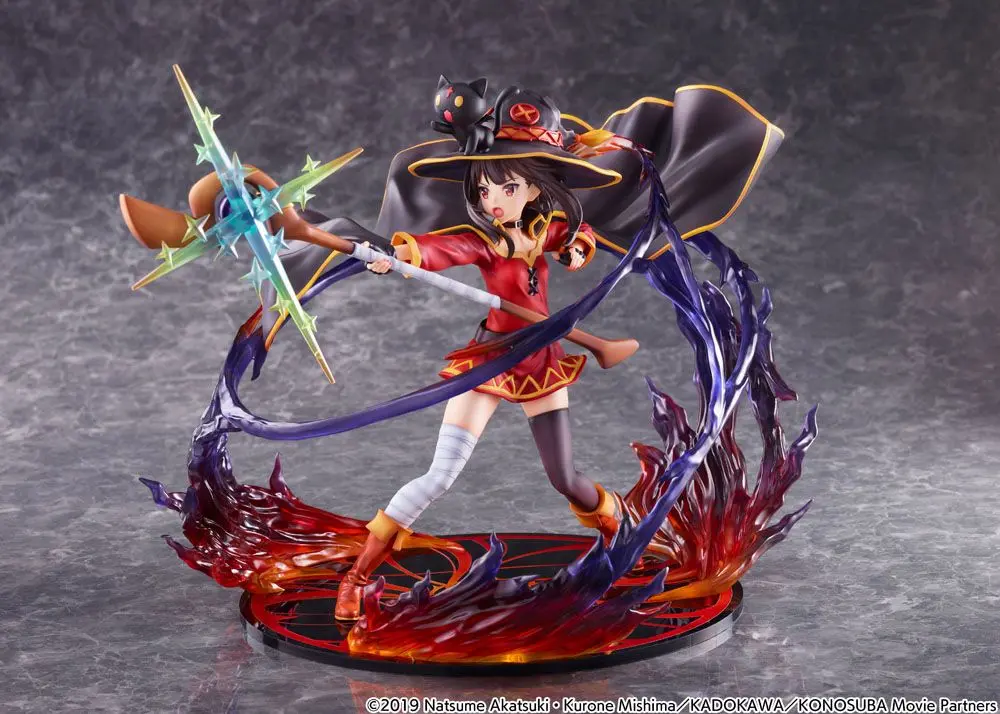 Kono Subarashii Sekai ni Shukufuku wo! 1/7 Megumin Explosion Ver. szobor figura 25 cm termékfotó