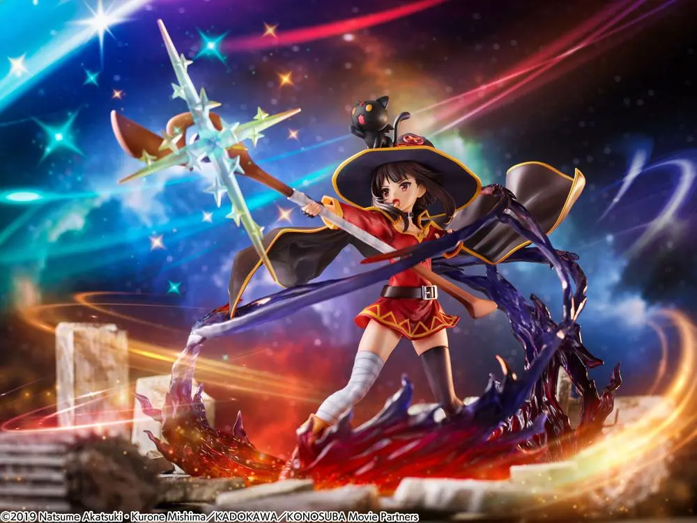 Kono Subarashii Sekai ni Shukufuku wo! 1/7 Megumin Explosion Ver. szobor figura 25 cm termékfotó