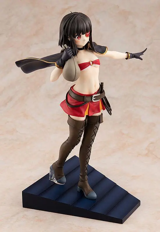 Kono Subarashii Sekai ni Shukufuku wo! 1/7 Megumin Light Novel Band of Thieves Ver. szobor figura 21 cm termékfotó