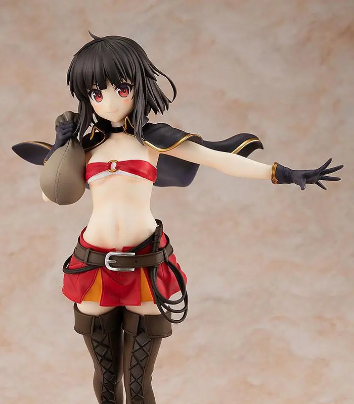 Kono Subarashii Sekai ni Shukufuku wo! 1/7 Megumin Light Novel Band of Thieves Ver. szobor figura 21 cm termékfotó