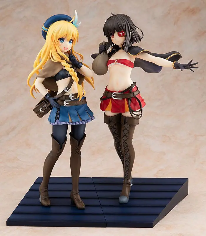 Kono Subarashii Sekai ni Shukufuku wo! 1/7 Megumin Light Novel Band of Thieves Ver. szobor figura 21 cm termékfotó