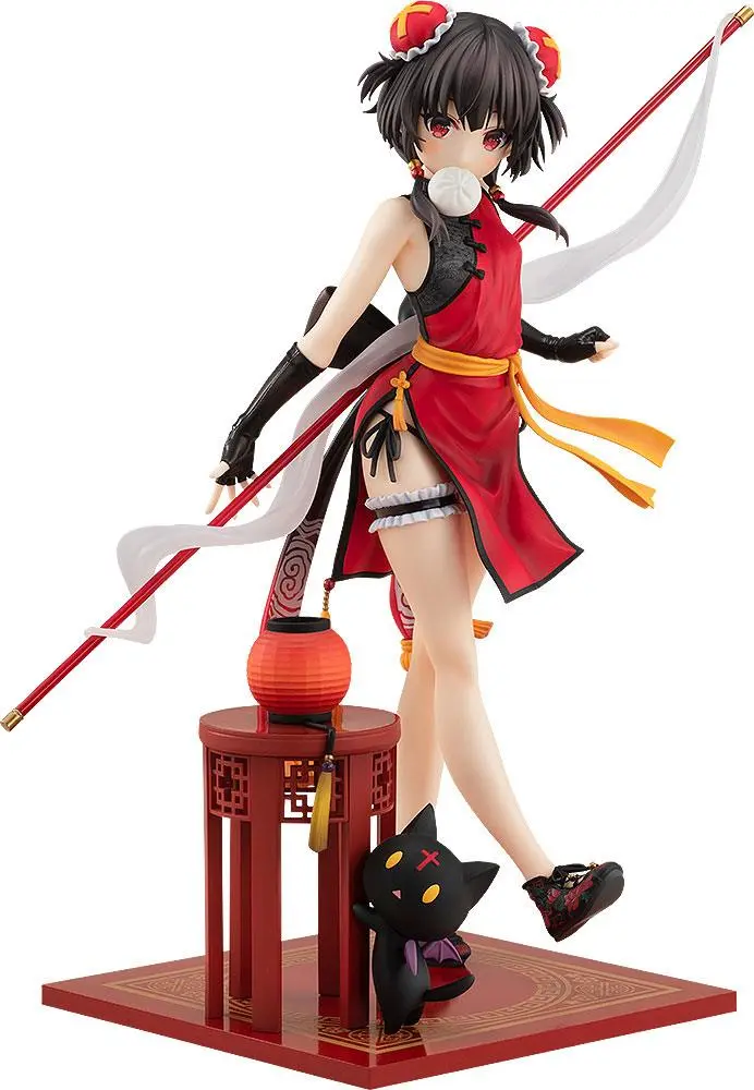 Kono Subarashii Sekai ni Shukufuku wo! 1/7 Megumin Light Novel China Dress Ver. szobor figura 22 cm termékfotó