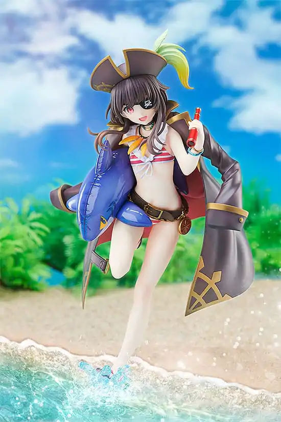Kono Subarashii Sekai ni Shukufuku wo! 1/7 Megumin Light Novel Cosplay On The Beach Ver. szobor figura 24 cm termékfotó