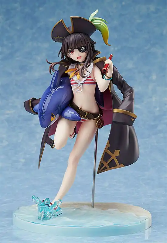 Kono Subarashii Sekai ni Shukufuku wo! 1/7 Megumin Light Novel Cosplay On The Beach Ver. szobor figura 24 cm termékfotó