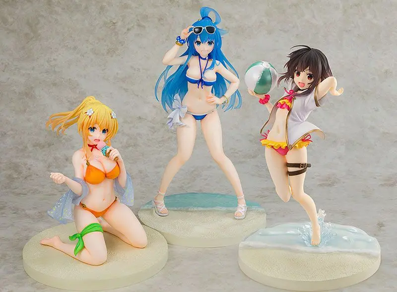 Kono Subarashii Sekai ni Shukufuku wo! 1/7 Megumin Light Novel Swimsuit Ver. szobor figura 23 cm termékfotó