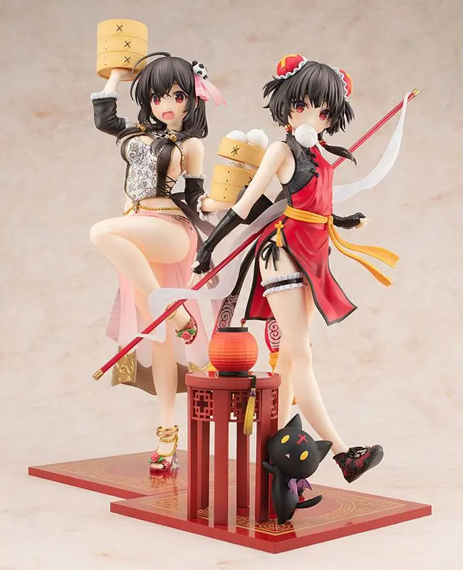 Kono Subarashii Sekai ni Shukufuku wo! 1/7 Yunyun Light Novel China Dress Ver. szobor figura 24 cm termékfotó
