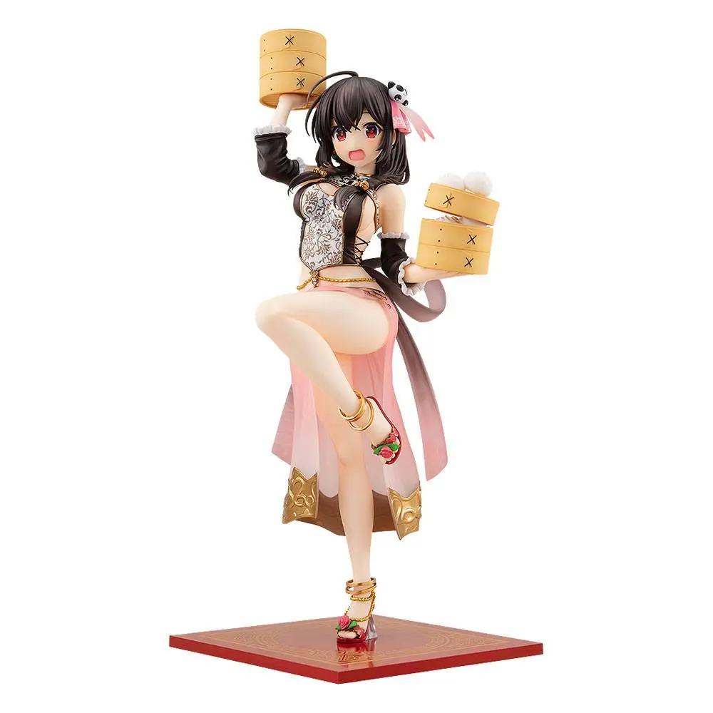 Kono Subarashii Sekai ni Shukufuku wo! 1/7 Yunyun Light Novel China Dress Ver. szobor figura 24 cm termékfotó