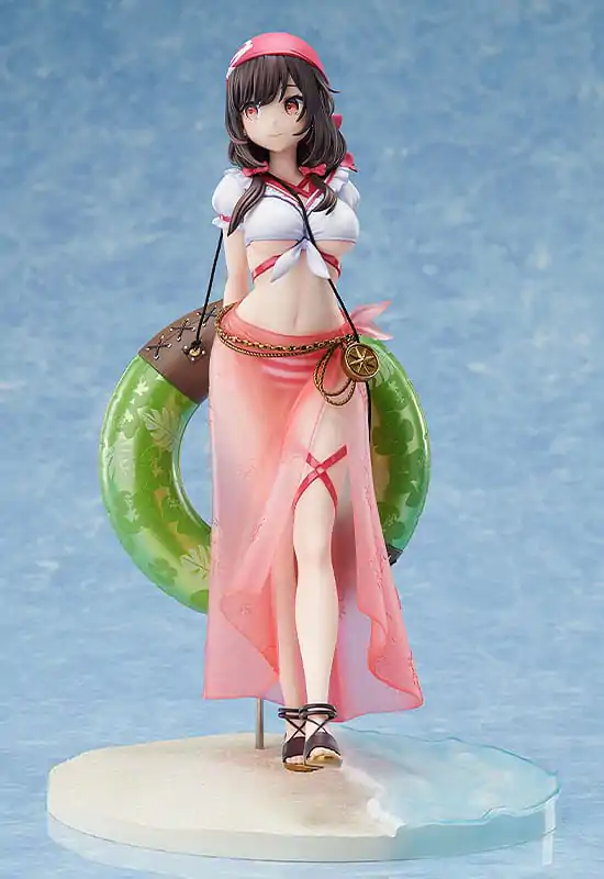 Kono Subarashii Sekai ni Shukufuku wo! 1/7 Yunyun Light Novel Cosplay On The Beach Ver. szobor figura 25 cm termékfotó