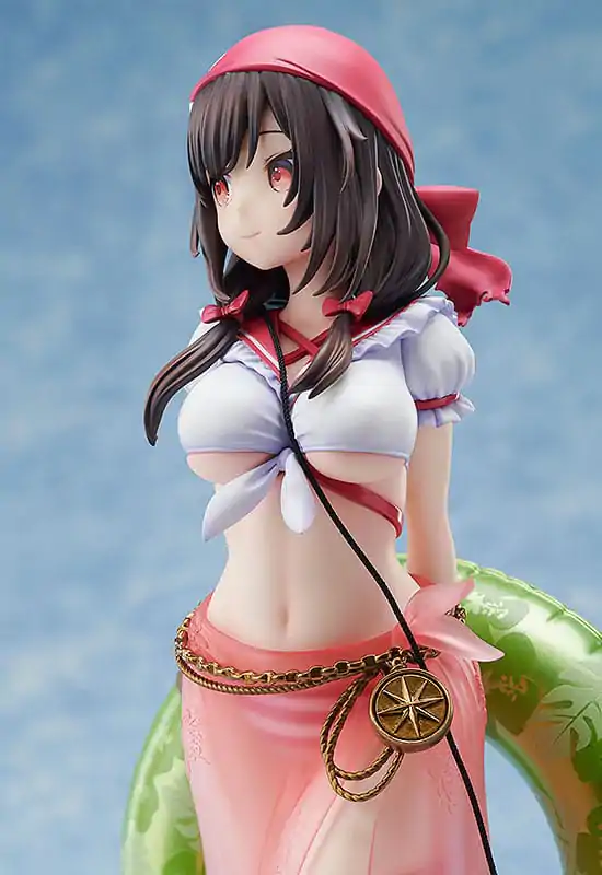 Kono Subarashii Sekai ni Shukufuku wo! 1/7 Yunyun Light Novel Cosplay On The Beach Ver. szobor figura 25 cm termékfotó