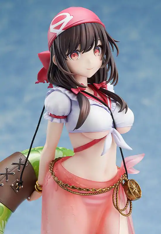 Kono Subarashii Sekai ni Shukufuku wo! 1/7 Yunyun Light Novel Cosplay On The Beach Ver. szobor figura 25 cm termékfotó