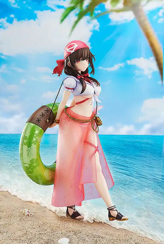 Kono Subarashii Sekai ni Shukufuku wo! 1/7 Yunyun Light Novel Cosplay On The Beach Ver. szobor figura 25 cm termékfotó