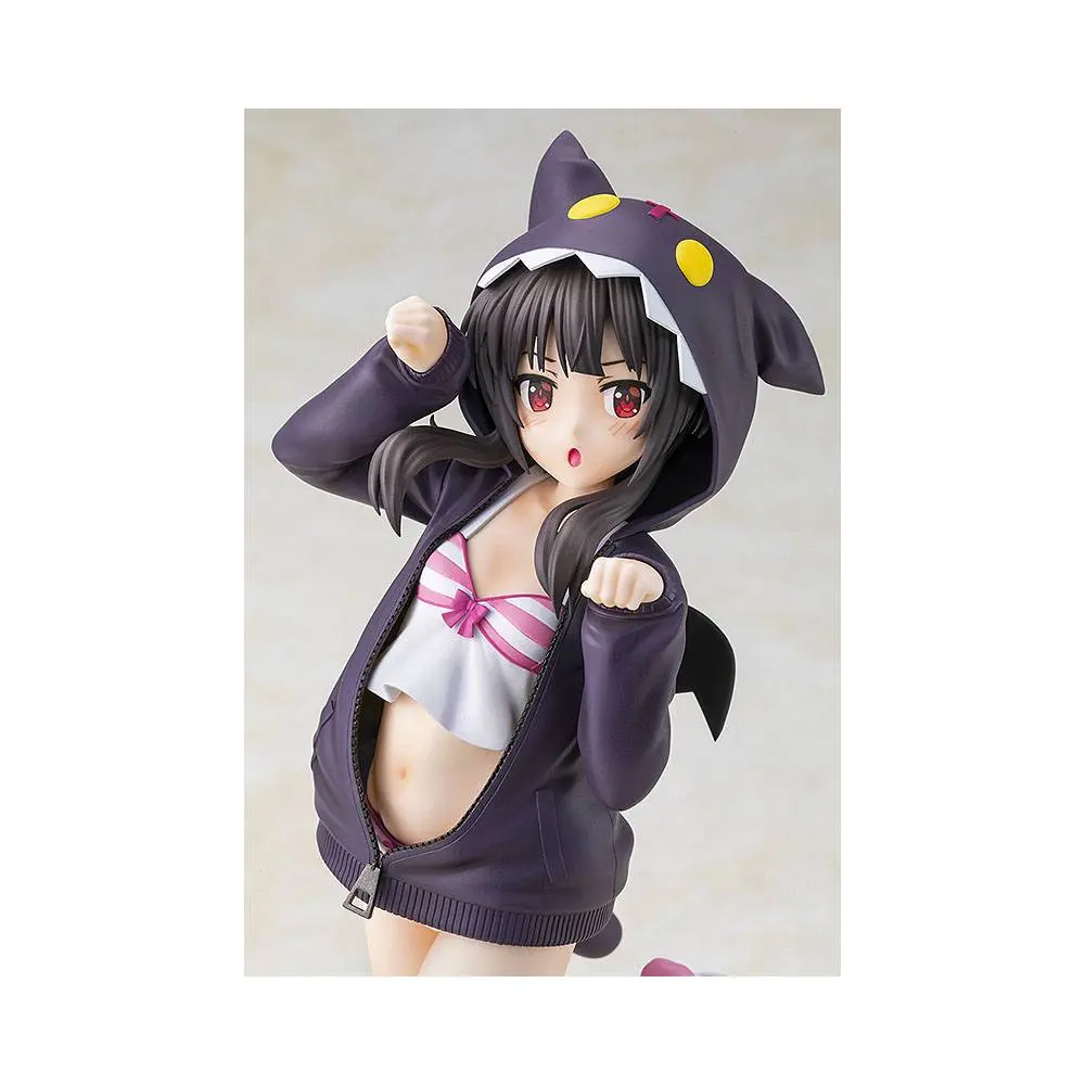Kono Subarashii Sekai ni Syukufuku wo! 1/7 Megumin Hoodie Look Chomusuke ver. szobor figura 25 cm termékfotó