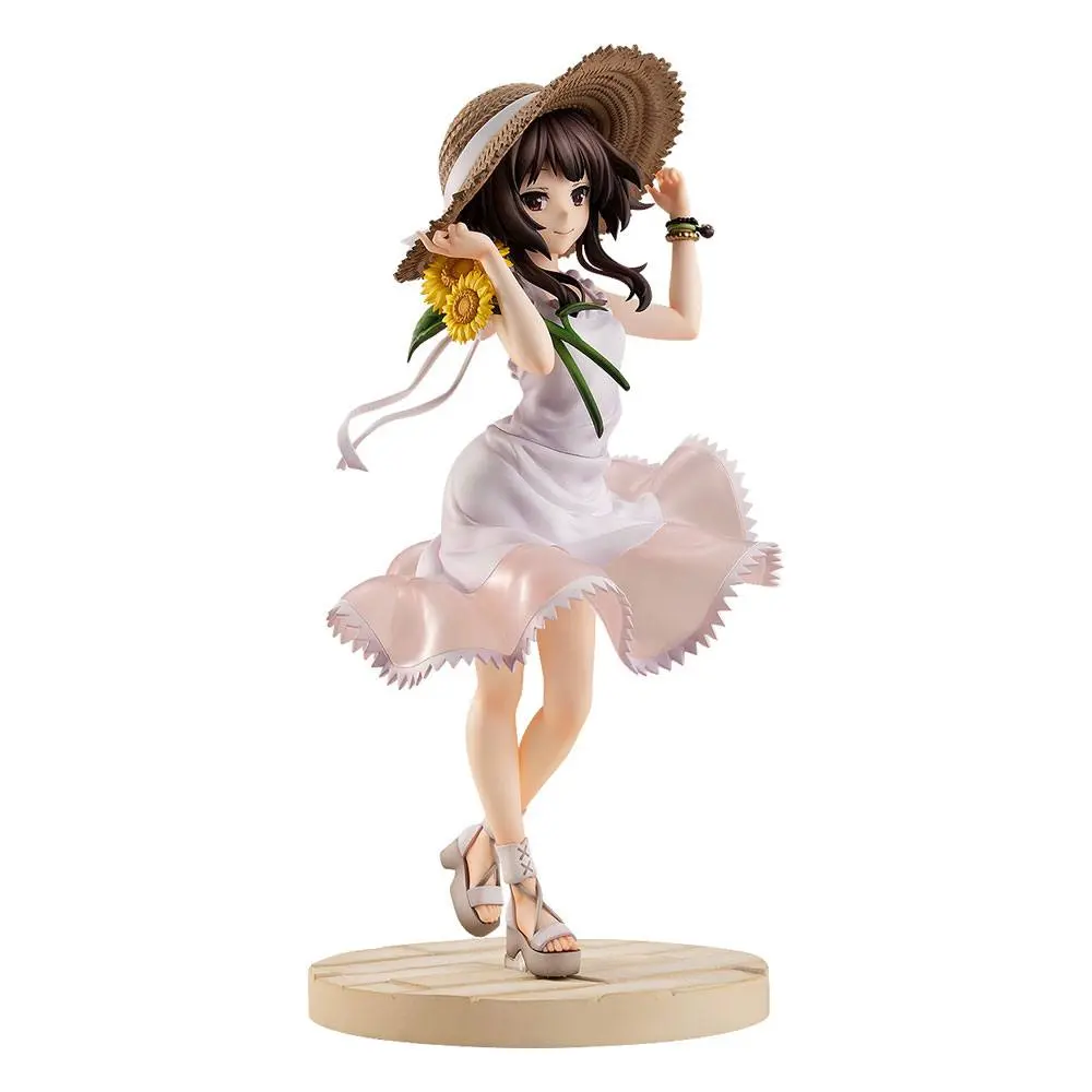 Kono Subarashii Sekai ni Syukufuku wo! 1/7 Megumin: Sunflower One-Piece Dress Ver. szobor figura 26 cm termékfotó