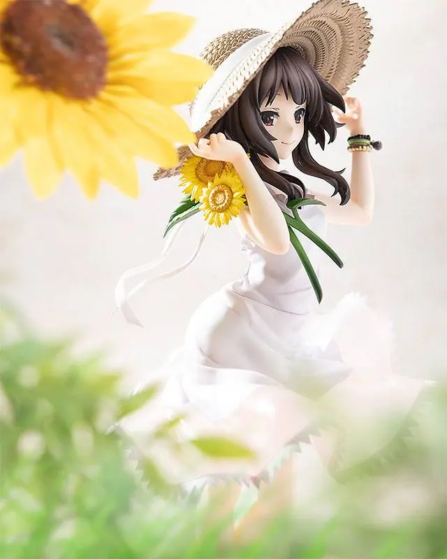 Kono Subarashii Sekai ni Syukufuku wo! 1/7 Megumin: Sunflower One-Piece Dress Ver. szobor figura 26 cm termékfotó