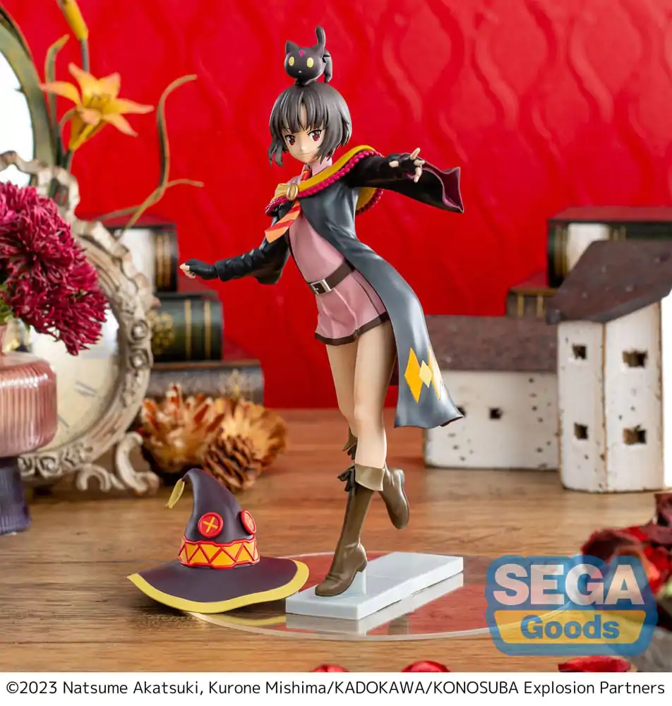 Konosuba - An Explosion on This Wonderful World! Series Luminasta Megumin with Chomusuke PVC szobor figura 22 cm termékfotó