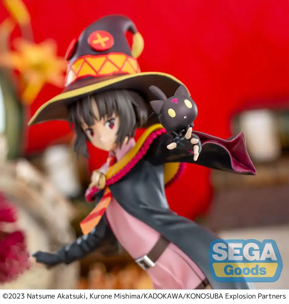 Konosuba - An Explosion on This Wonderful World! Series Luminasta Megumin with Chomusuke PVC szobor figura 22 cm termékfotó