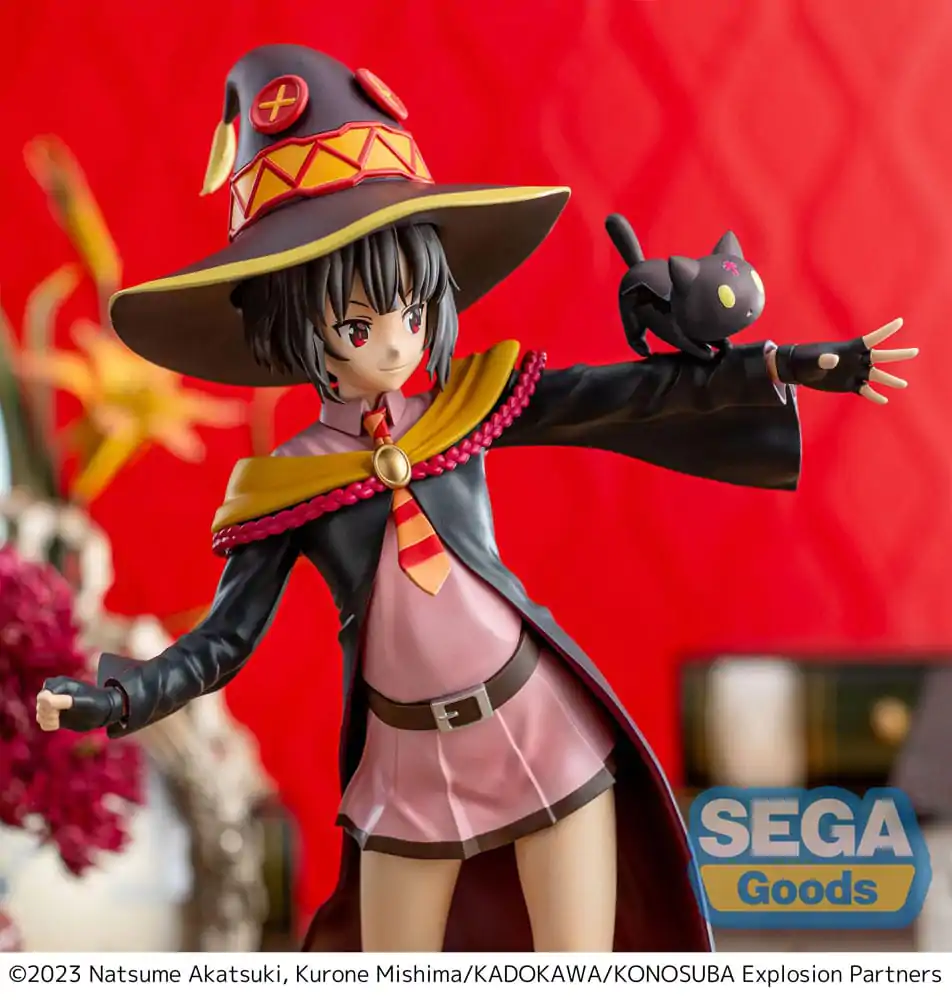 Konosuba - An Explosion on This Wonderful World! Series Luminasta Megumin with Chomusuke PVC szobor figura 22 cm termékfotó