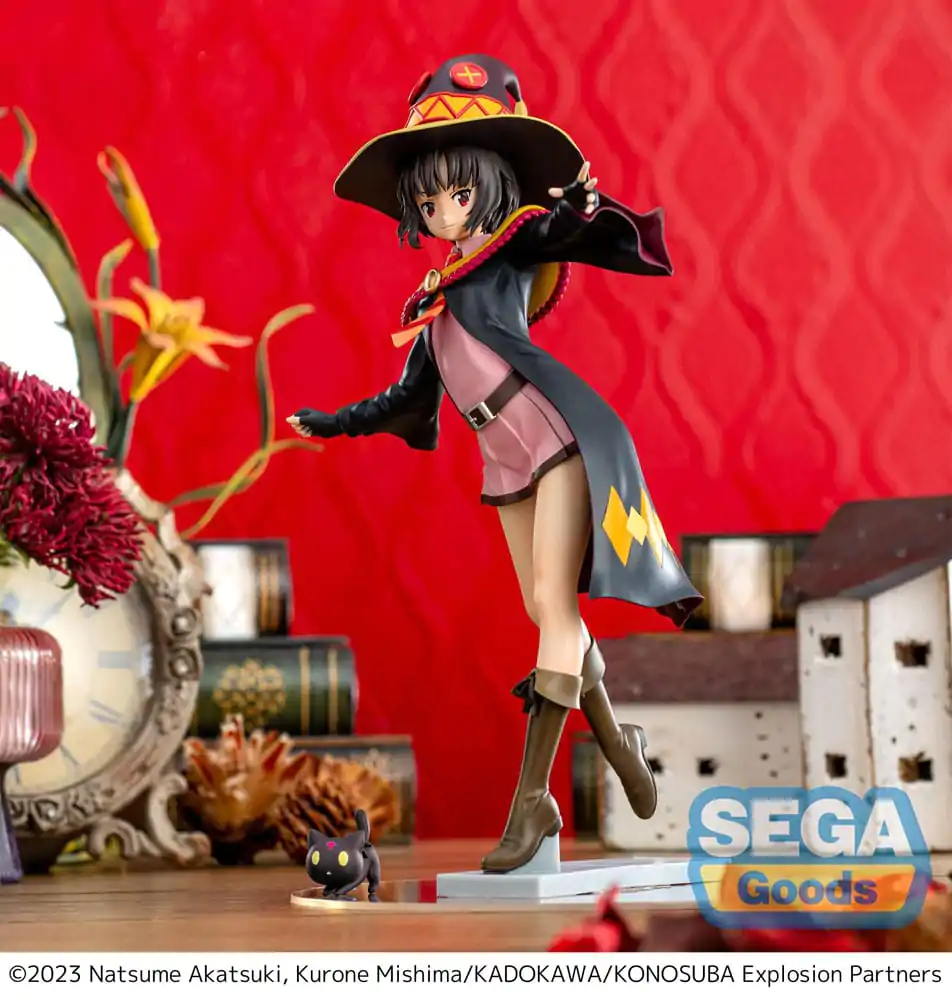 Konosuba - An Explosion on This Wonderful World! Series Luminasta Megumin with Chomusuke PVC szobor figura 22 cm termékfotó