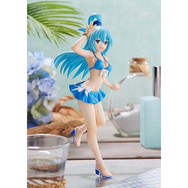 Konosuba Aqua Swimsuit Pop Up Parade figura 18cm termékfotó