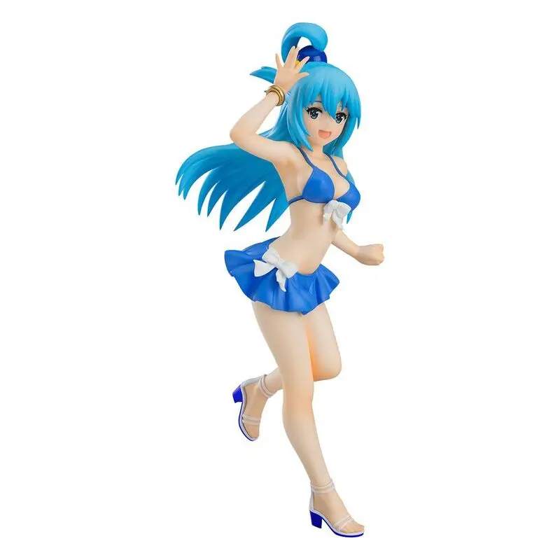 Konosuba Aqua Swimsuit Pop Up Parade figura 18cm termékfotó