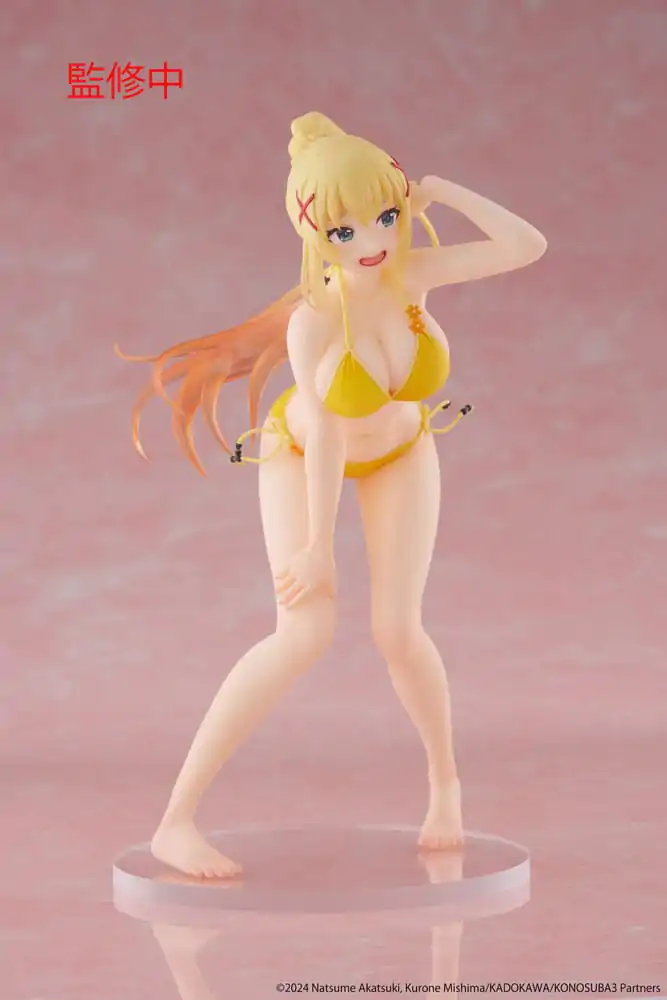 KonoSuba: God's Blessing on This Wonderful World! 3 Coreful Darkness Swimwear Ver. PVC szobor figura 18 cm termékfotó