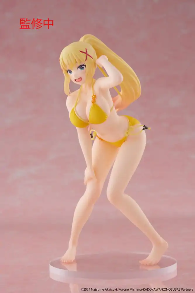 KonoSuba: God's Blessing on This Wonderful World! 3 Coreful Darkness Swimwear Ver. PVC szobor figura 18 cm termékfotó